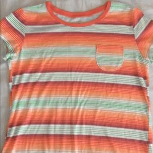 Striped Shirt🧡❤️